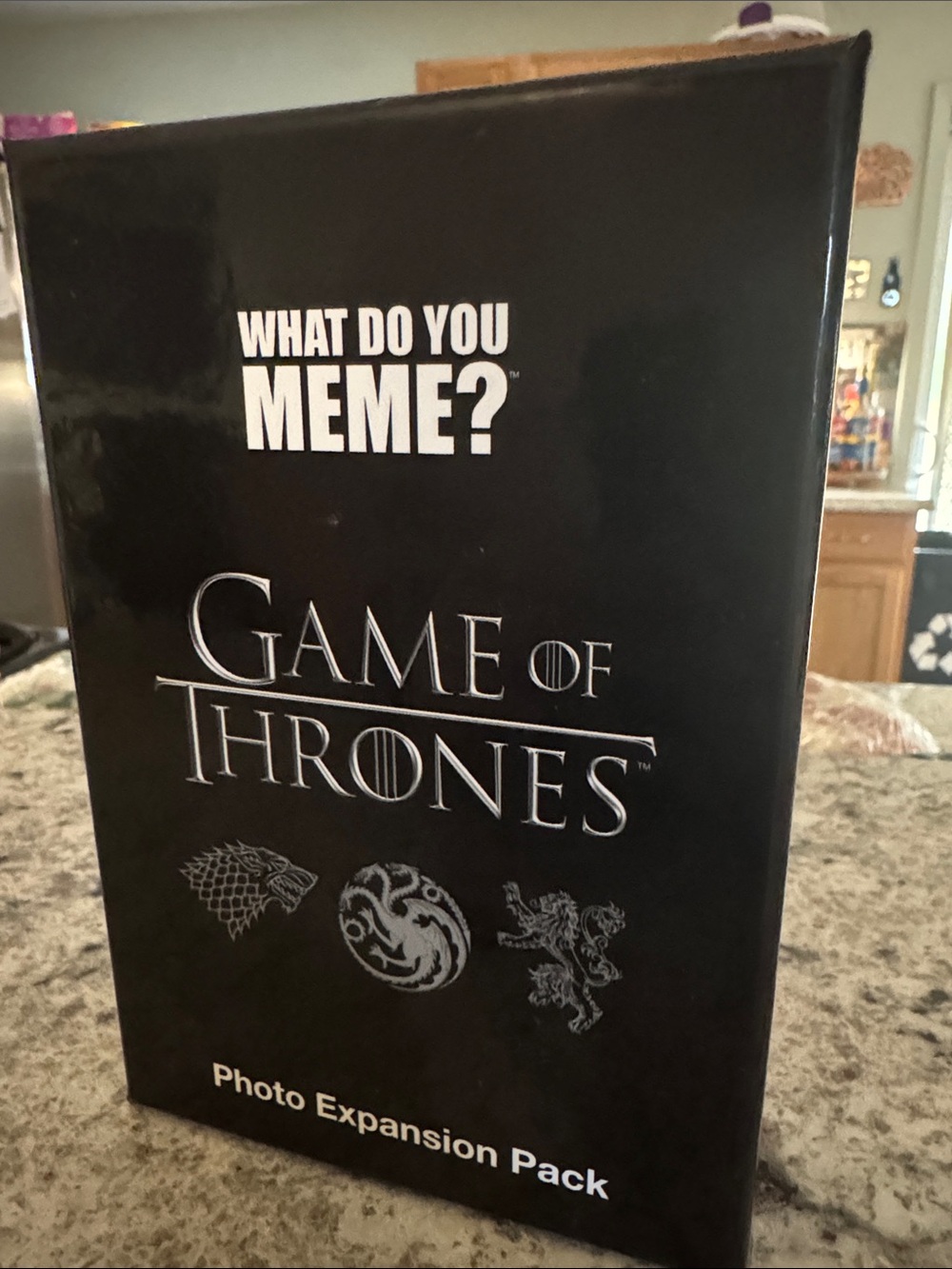 What Do You Meme? Game of Thrones Photo Expansion Pack — Black